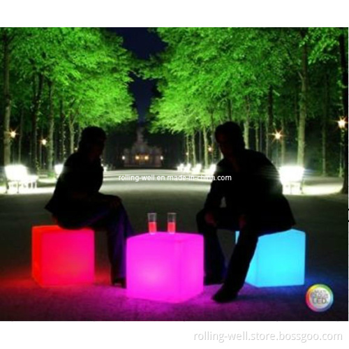 LED Lighting Cube/ Stool